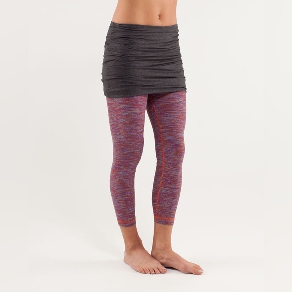 Lululemon Yin To You Wee Are From Space Striped Leggings Size 8 - Picture 1 of 7